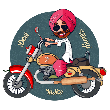 Desi Firangi Tadka Logo